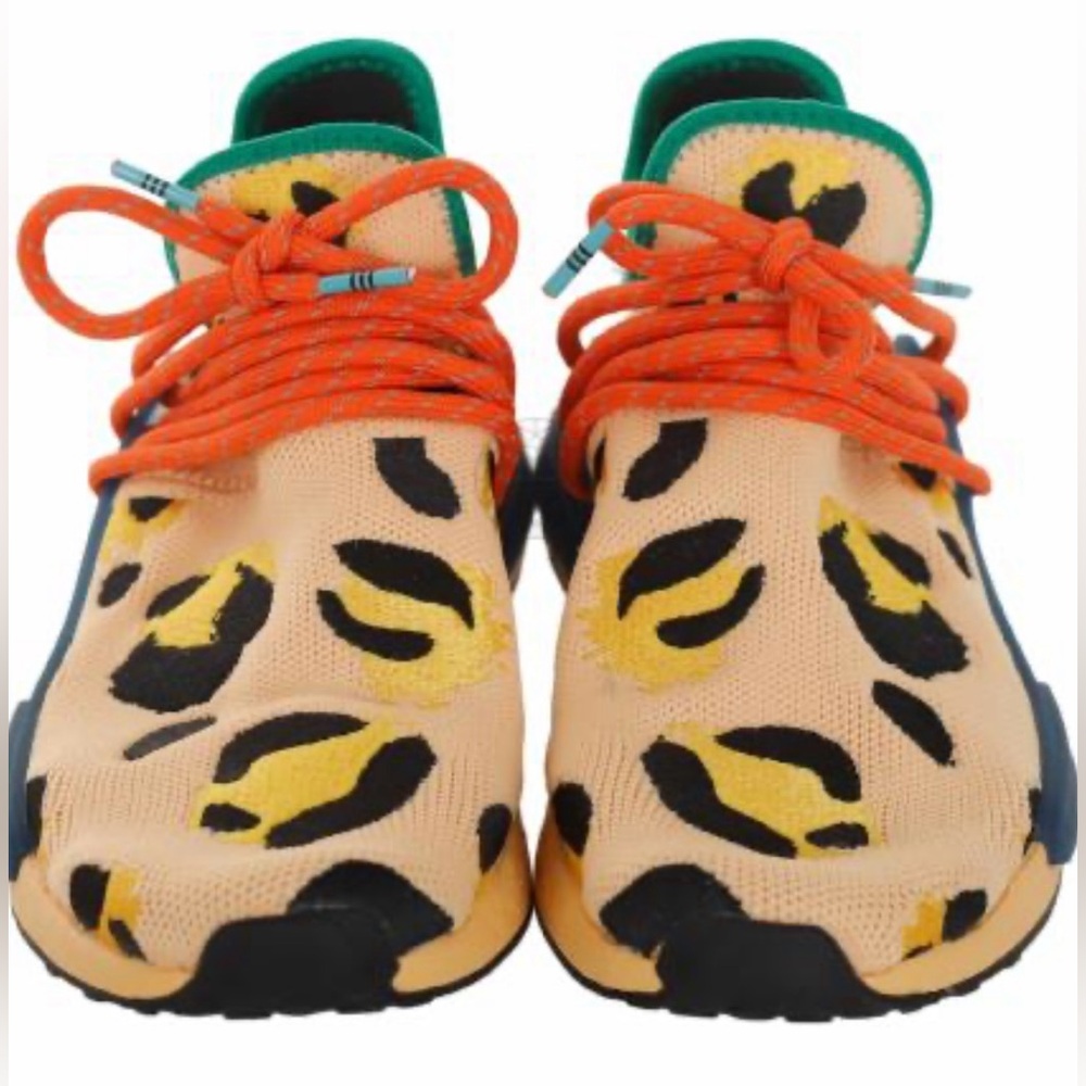 COPY - Adidas X Pharrell Williams HU NMD Animal Print Amber Sneakers Size 71/2